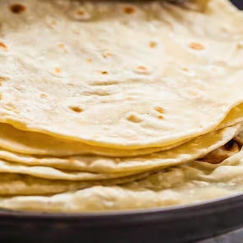 Order of 3 flour tortillas.