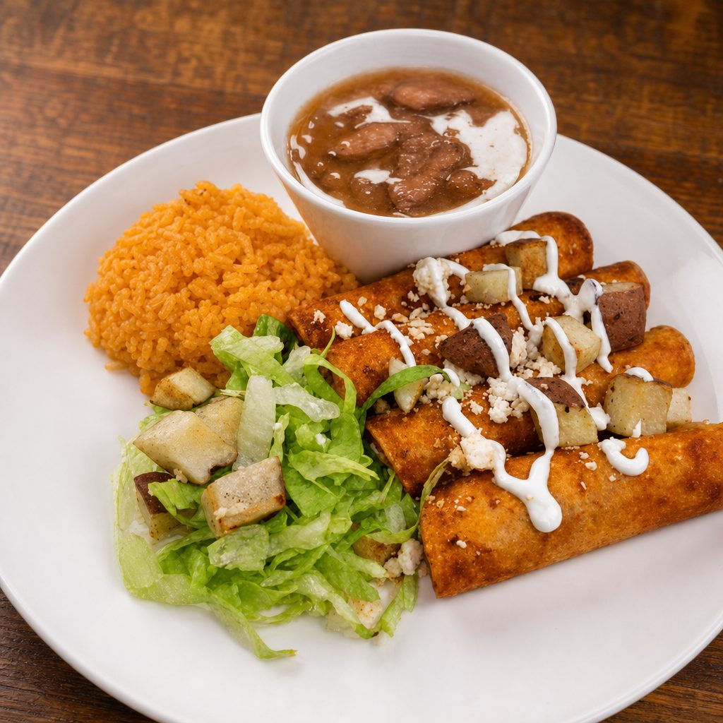 Enchilada Plate.