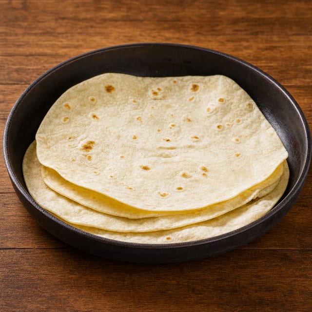 Order of 3 flour tortillas.