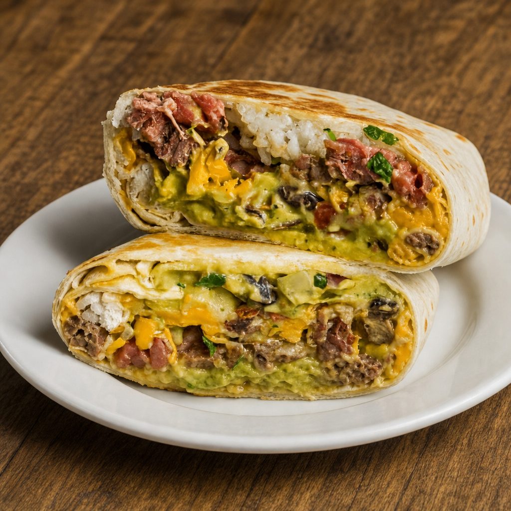 HUGE-rrito our Burrito is 😍.