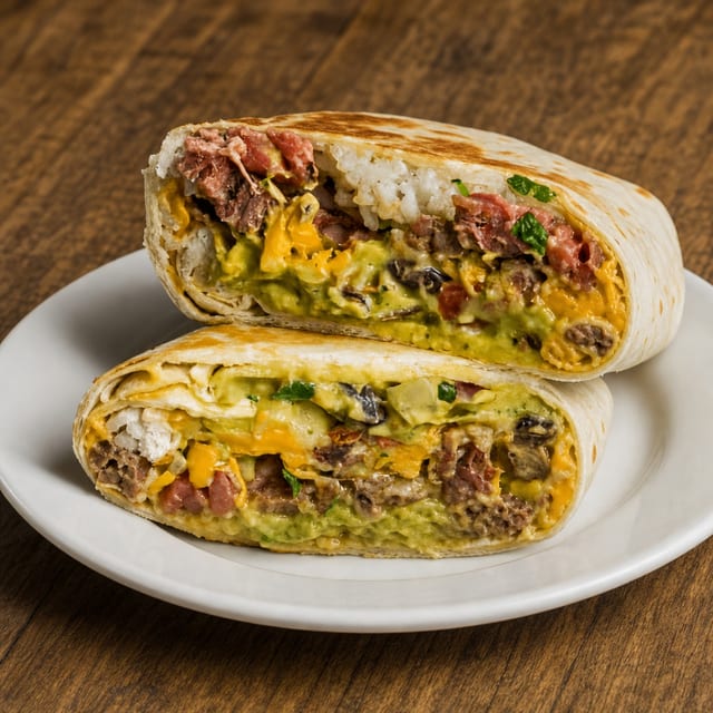 HUGE-rrito our Burrito is 😍.