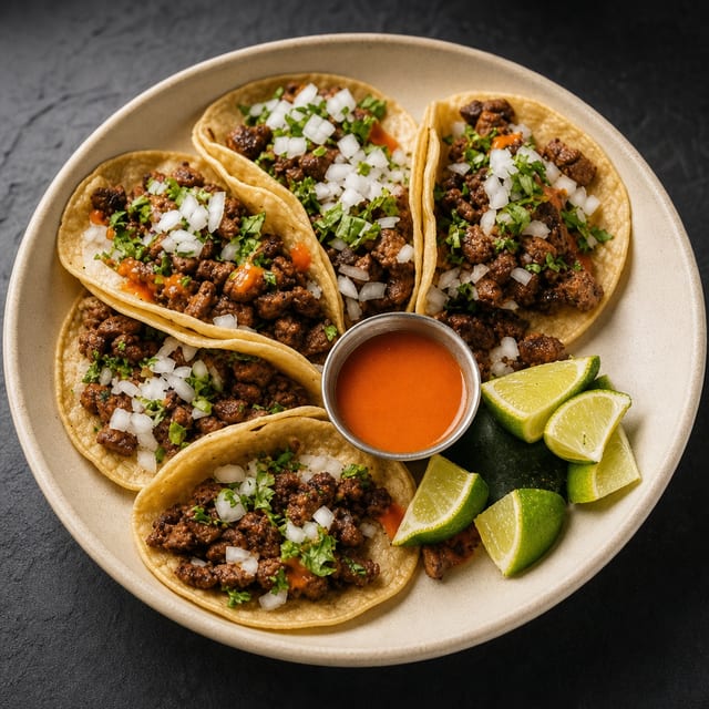 Vegetarian Street Taco.