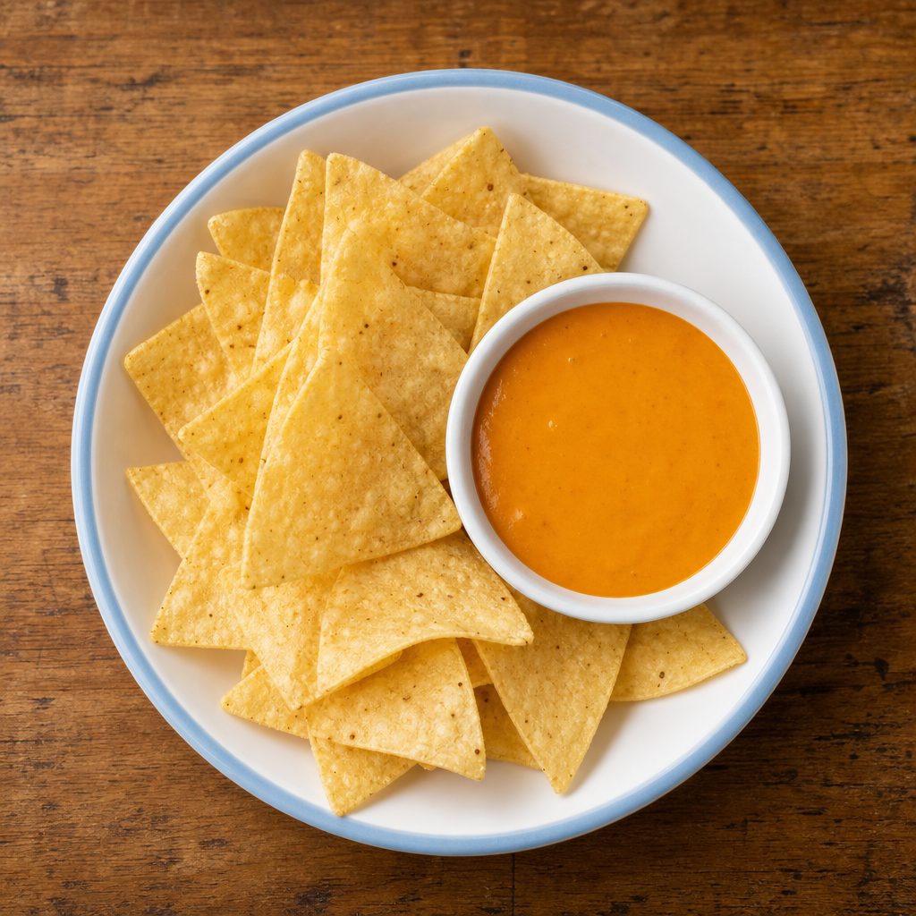 Chips and Queso.