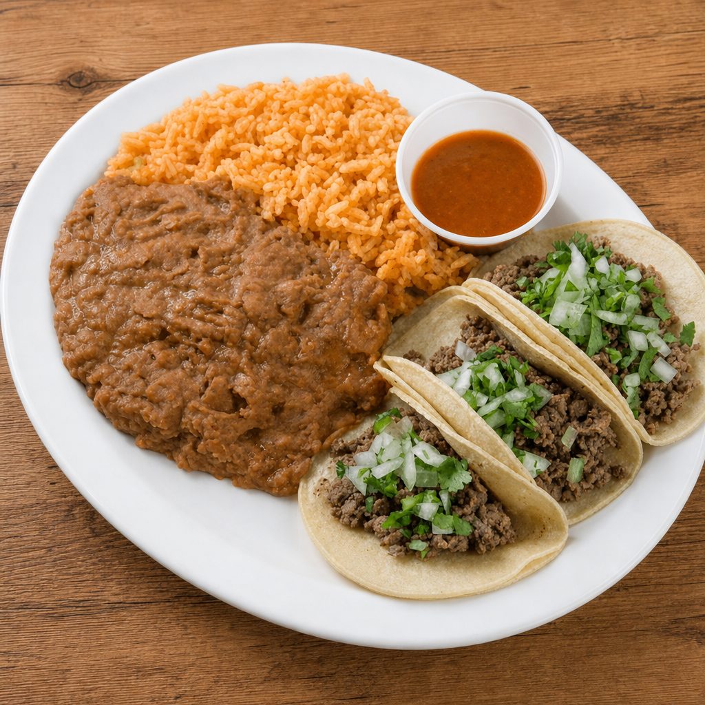 Taco Joe Plate.